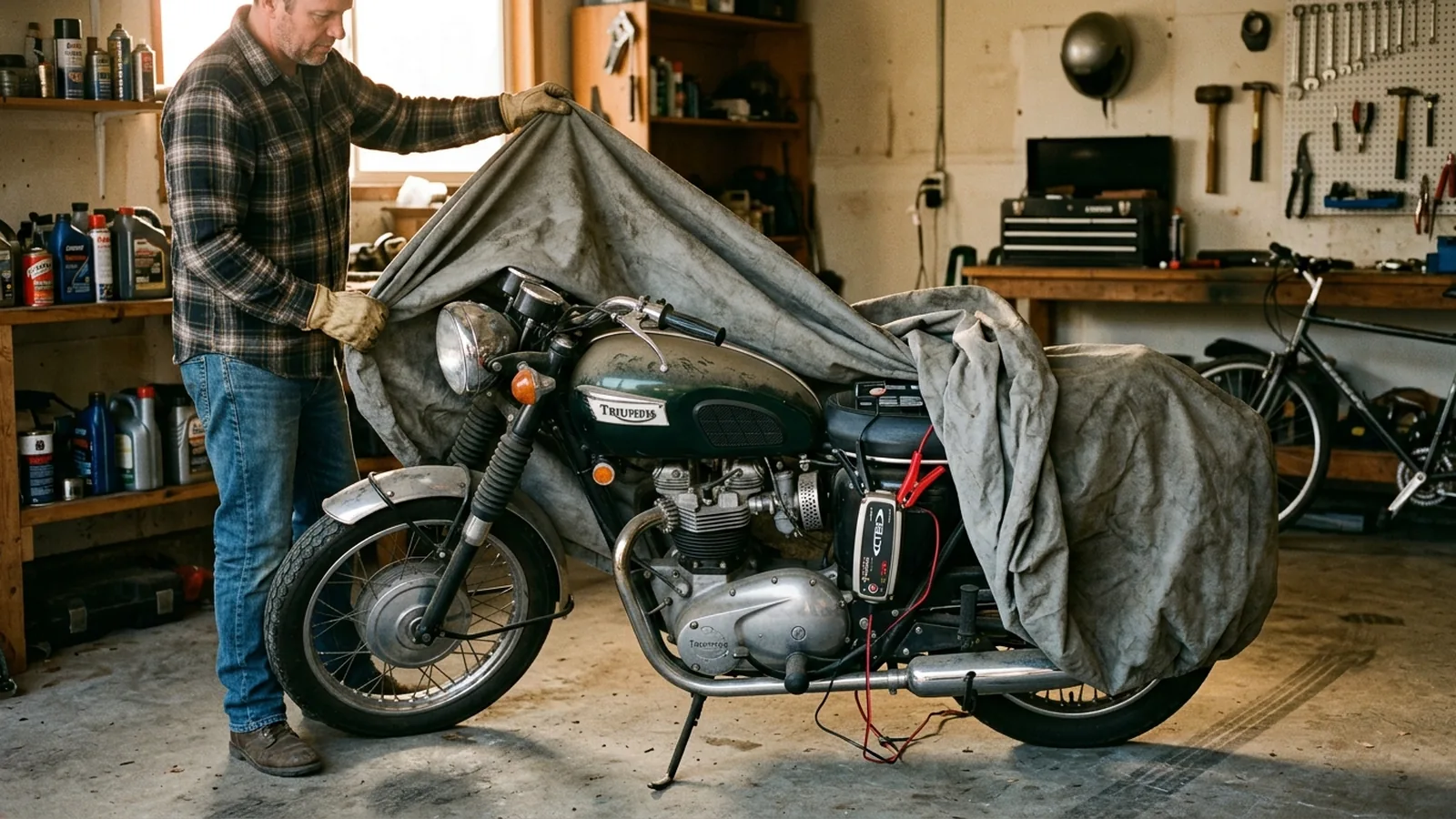 Moto parada meses: cómo ponerla a punto antes de volver a rodar